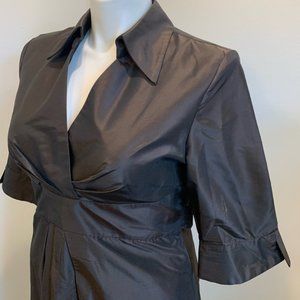 Donna Ricco Satin Cocktail Dress